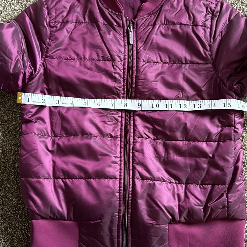 Lululemon Non-Stop Quilted Reversible Weatherproof Bomber Jacket Marvel Size 2 - Picture 9 of 11